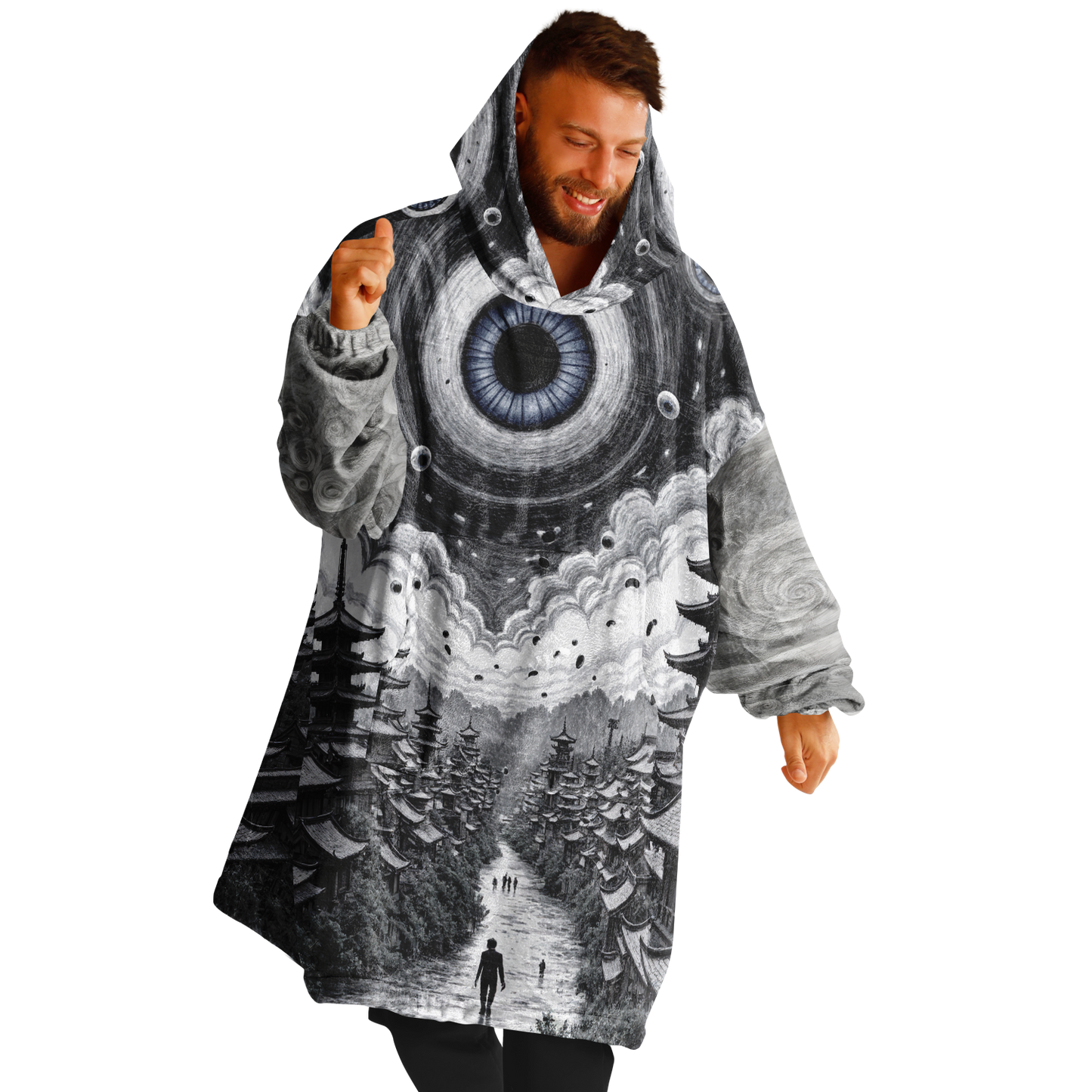 Spiral Descent Snug Hoodie - Adult