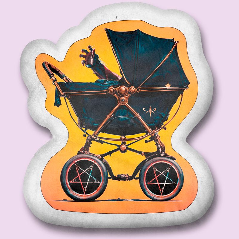 Evil Pram Pillow – Occult Legacy Edition - Image 2